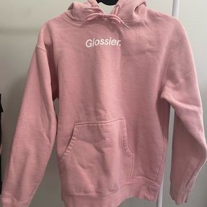 glossier hoodie